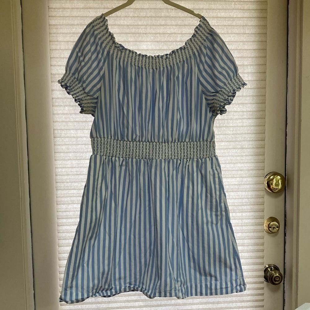 J.Crew babydoll dress short-sleeve XL